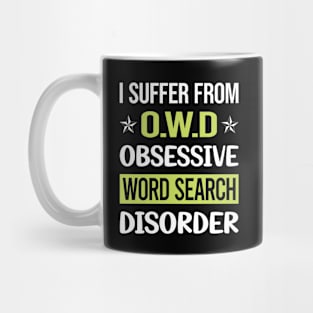 Obsessive Love Word Search Mug